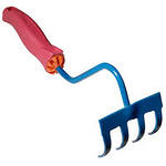 Грабли штампованные ГШ-4 с пластмассовой ручкой